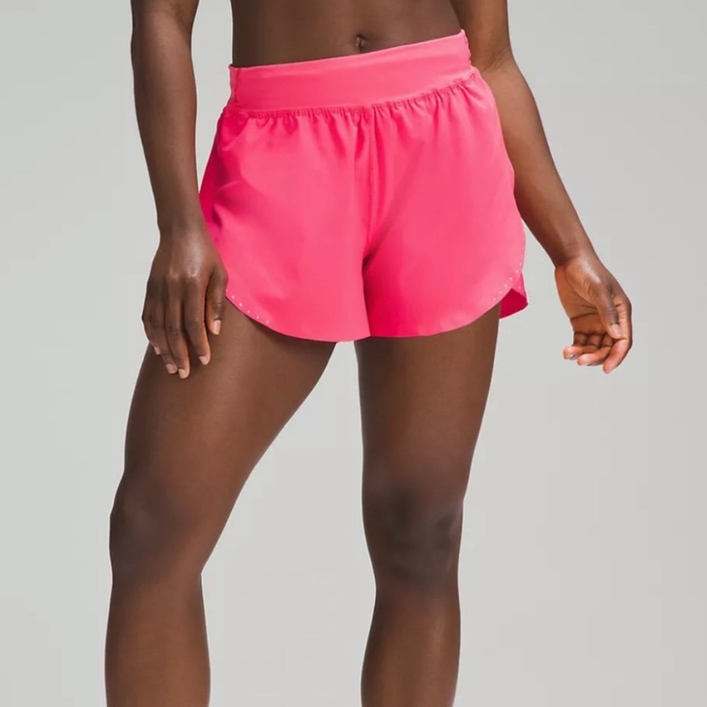 lululemon Running Fast And Free Reflective Shorts 3’